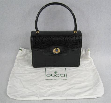 vintage gucci handbag black leather|vintage Gucci wallet black leather.